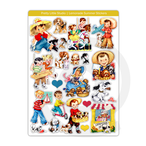 stickers zootopia vintage pretty little studio