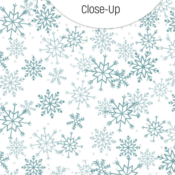 Clear | Snowflakes 8x8
