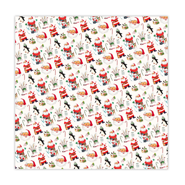 Paper | Santa Claus #2 | 12x12 (single-sided)