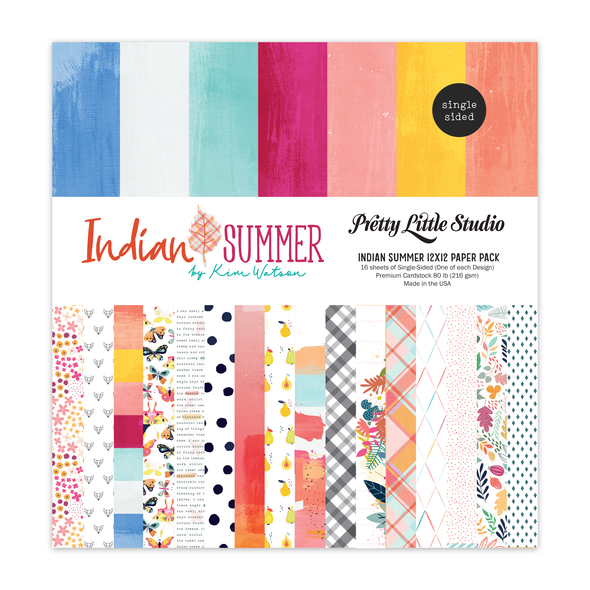 Paper Pack | Indian Summer 12x12 (Single-Sided)