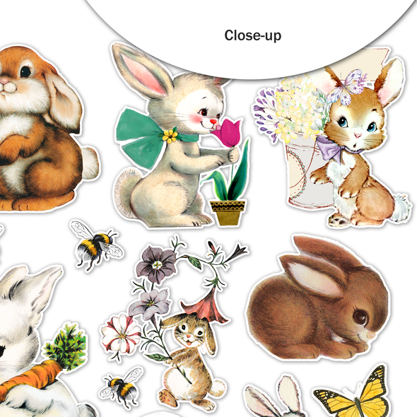 Die-Cuts | Bunny Hop (mini pack)