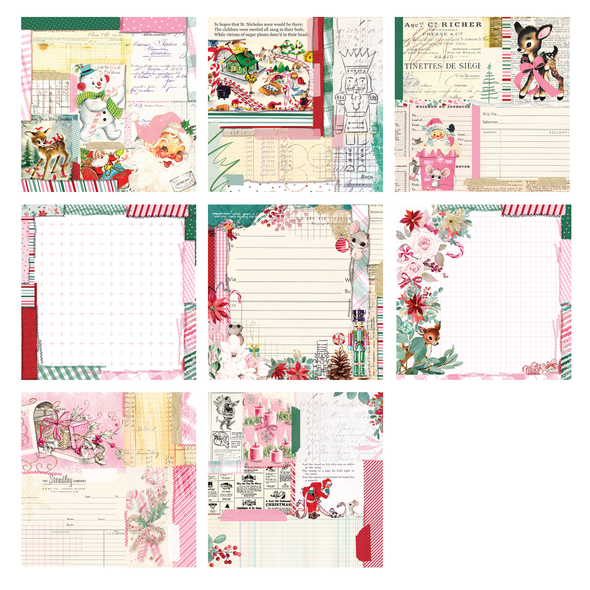 Paper Pack | Sugar Plum 8x8 LEDGER