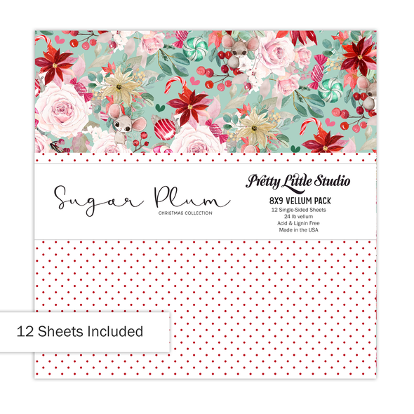 Vellum Pack | Sugar Plum 8x9