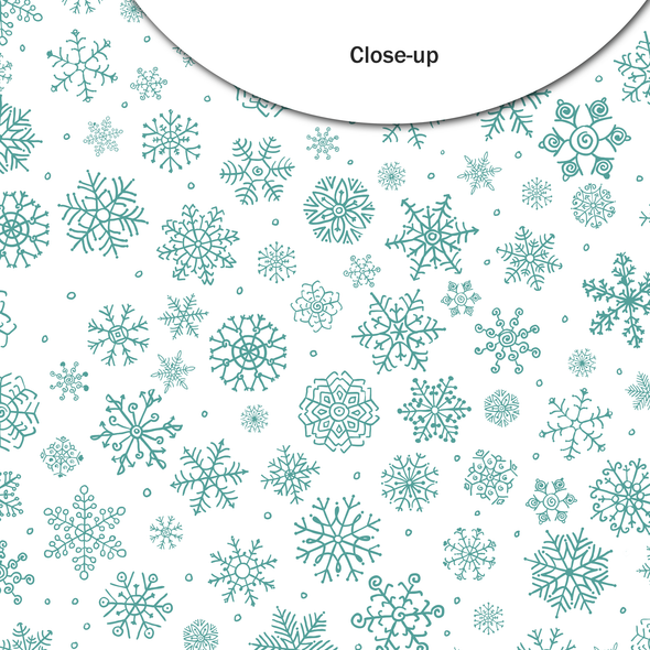 Paper | Frosty Puff | Mint 12x12 (single-sided)