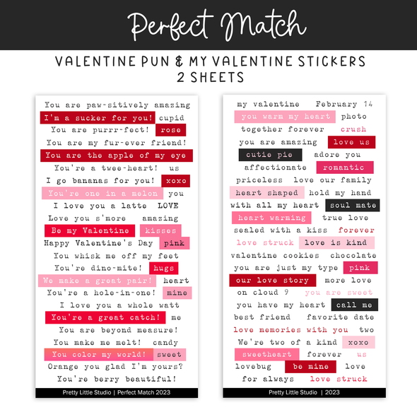 Digital | Perfect Match Stickers