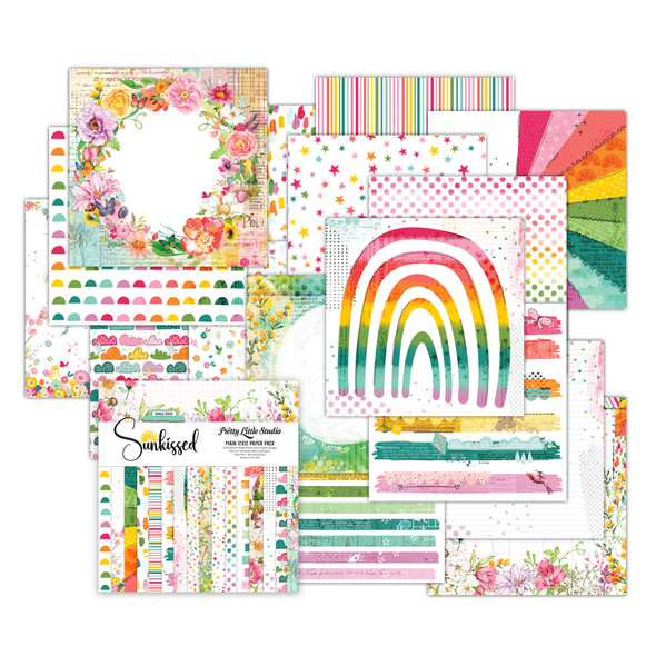 Paper Pack | Sunkissed 12x12 (single-sided)