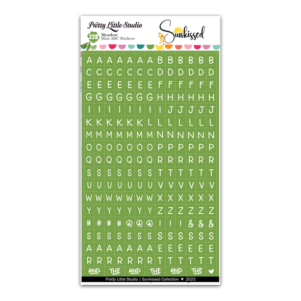 Stickers | Tile ABC | Meadow Green 