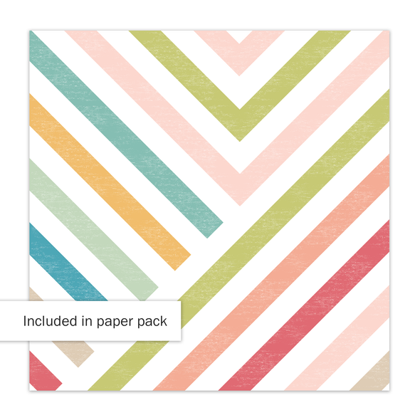 Paper | Beach Blanket 12x12 (single-sided)
