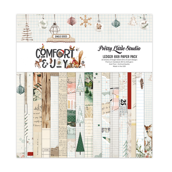 Paper Pack | Comfort & Joy LEDGER 8x8