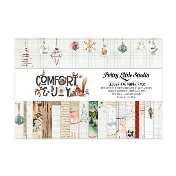 (PRE-ORER) Paper Pack | Comfort & Joy LEDGER 4x6