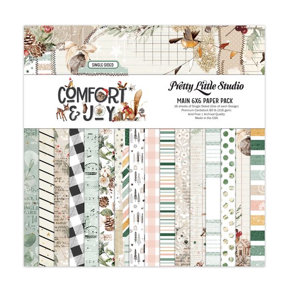(PRE-ORER) Paper Pack | Comfort & Joy 6x6