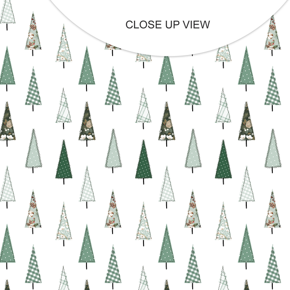 (PRE-ORER) Clear | Santa's Tree Farm 8x8