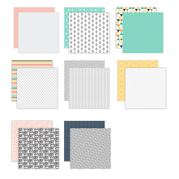 Paper Pack | Document Life 12x12 (8 double-sided)