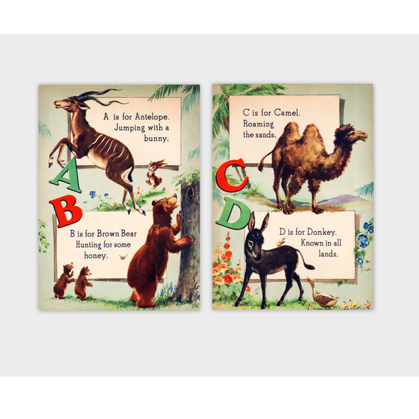 Printable | A is for Antelope