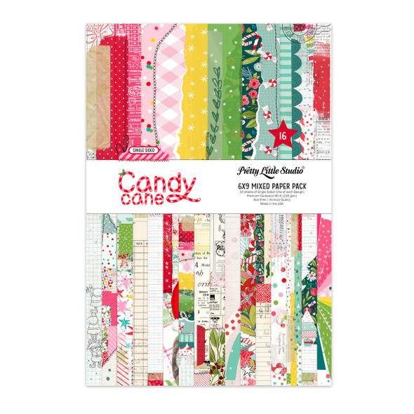 This paper pack includes sixteen 6" x 9" single sided sheets of cardstock. This paper can be used for scrapbooking, journaling, photo albums, card making, tags, and other paper crafting projects.