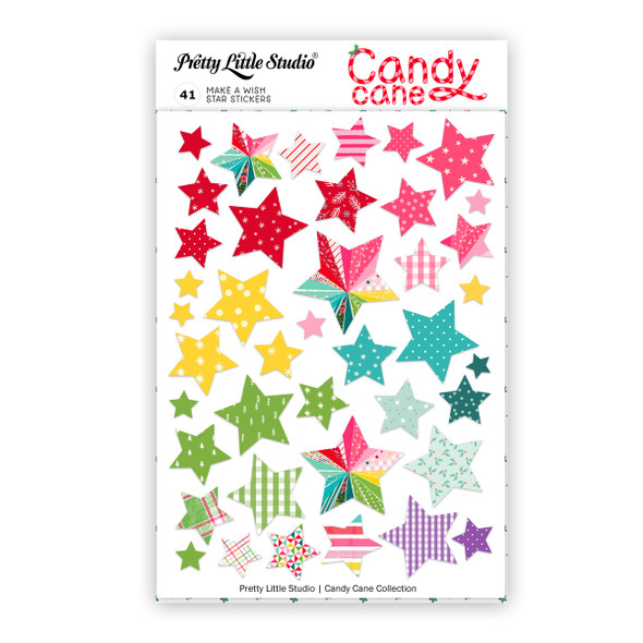 What a vibrant and colorful collection of stickers! Bursting with cheerful shades of red, pink, yellow, green, teal, rainbow, and purple, this assortment is perfect for adding a playful yet stylish pop of color to your scrapbooking, journaling, and other paper crafting projects. Whether you're designing something whimsical or crafting a more polished layout, these star-shaped stickers bring just the right balance of personality, fun, and eye-catching flair. With a variety of sizes and bold colors, they’re ideal for adding accents, layering, or creating patterns that truly shine.