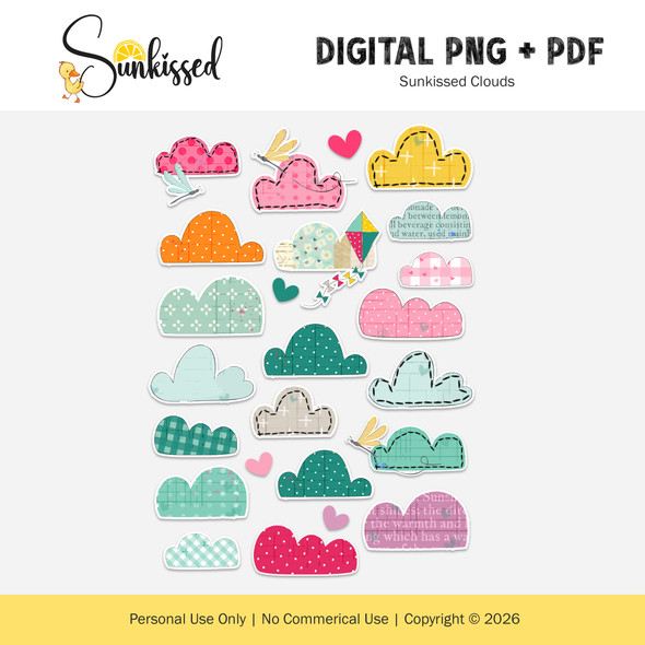 Digital | Sun-kissed Clouds