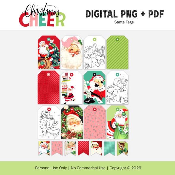 Digital | Santa Tags