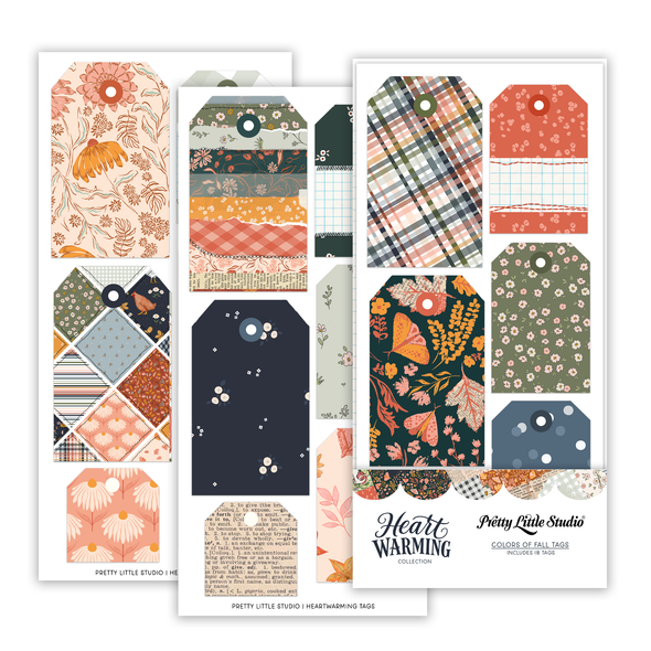 Add the cozy charm of autumn to your packaging, gifts, journals, and creative projects with this collection of beautifully designed fall punch-out shipping tags. Featuring rich autumn colors and seasonal designs, these versatile tags are perfect for gift wrapping, scrapbooking, junk journals, card making, and farmhouse-inspired décor.