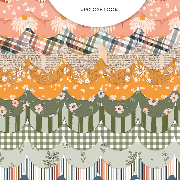 Shop 12x12 scrapbook paper in beautiful autumn-inspired designs, perfect for scrapbooking, card making, journaling, paper crafts, and memory keeping. Add cozy fall colors and seasonal patterns to your creative projects with Pretty Little Studio’s Heartwarming Collection.