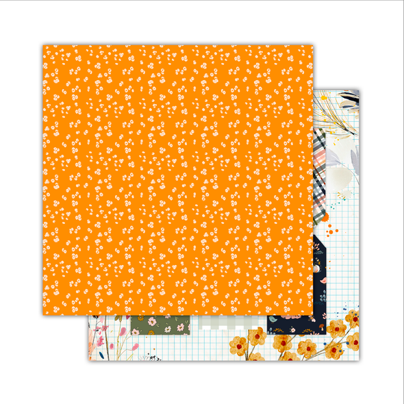 Paper | Sunflower Fields 12x12 (Double-Sided)