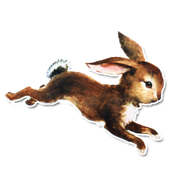 Vintage Die-cut | Reggie the Rabbit