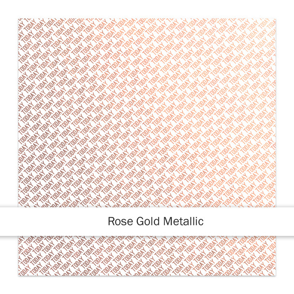 Metallic Paper | Today 8x8 | Rose Gold
