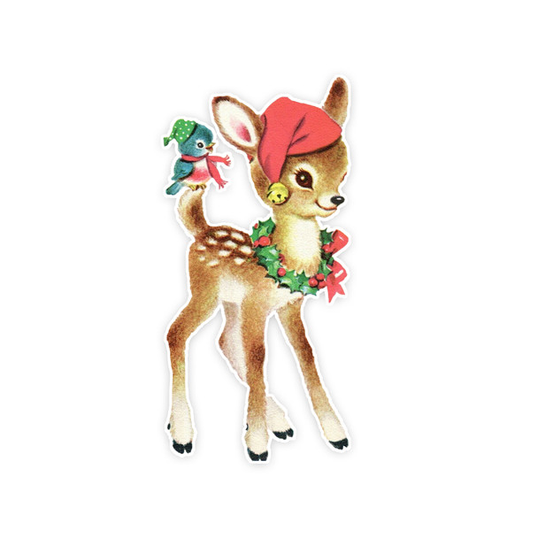 Vintage Die-Cut | Joy Deer