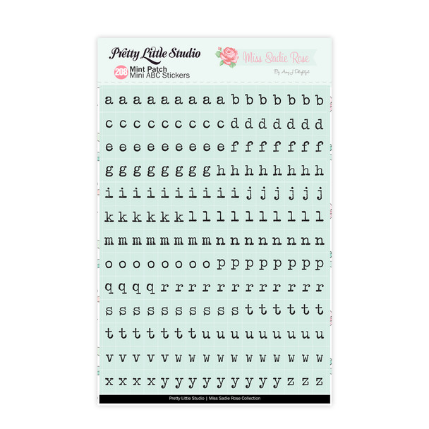 Stickers | ABC Tile | Mint Patch