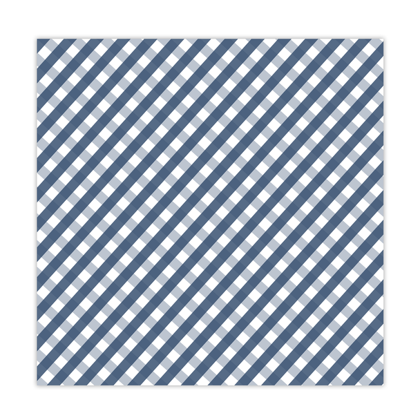 Paper | Tidings | Navy 12x12 (single-sided)