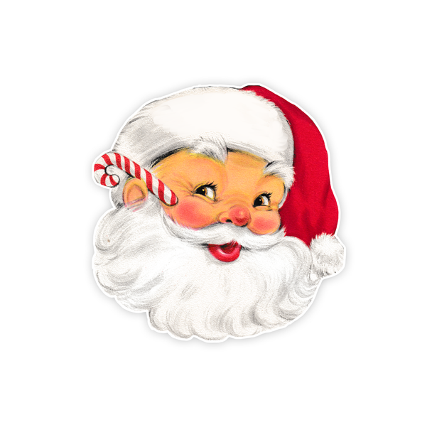 Vintage Die-Cut | Santa #35 | 3 inch