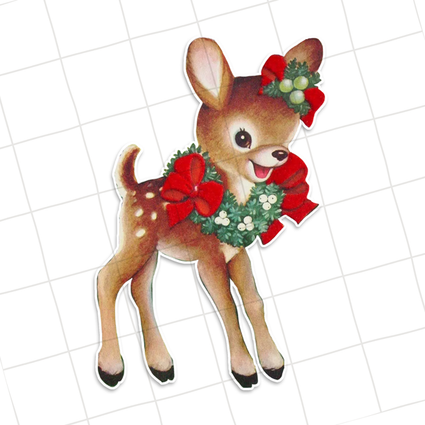 Vintage Die-Cut | Reindeer #13