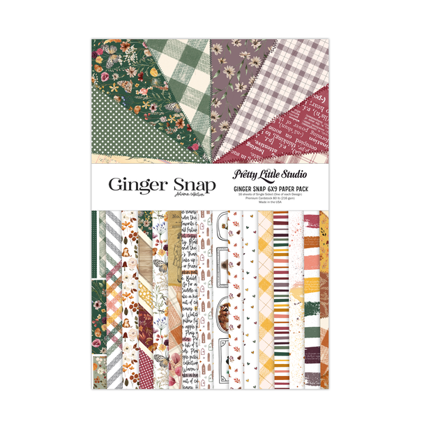 Paper Pack | Ginger Snap 6x9 (Single Sided)