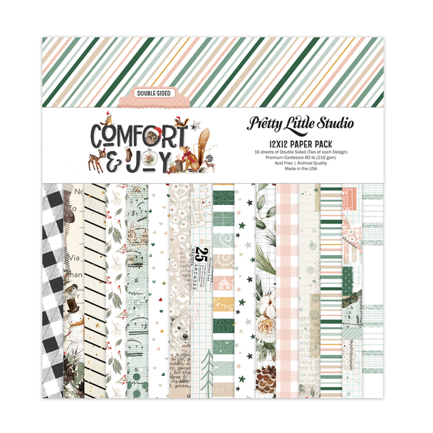 (PRE-ORER) Paper Pack | Comfort & Joy 12x12 (double-sided)
