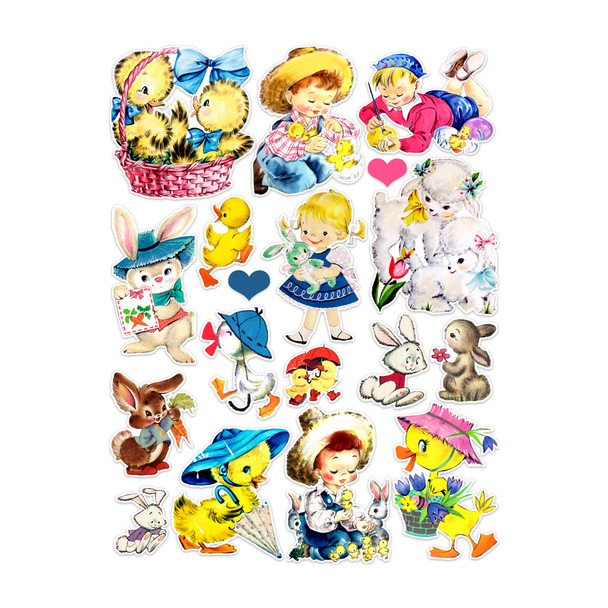 Die-cuts | Springtime (pack)  [wholesale]