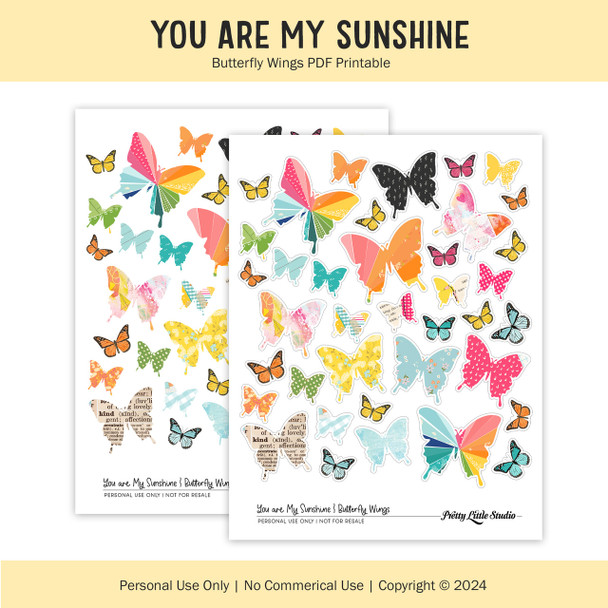 Printable | Butterfly Wings