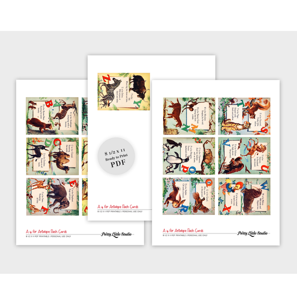 Printable | A is for Antelope Printable | A is for Antelope