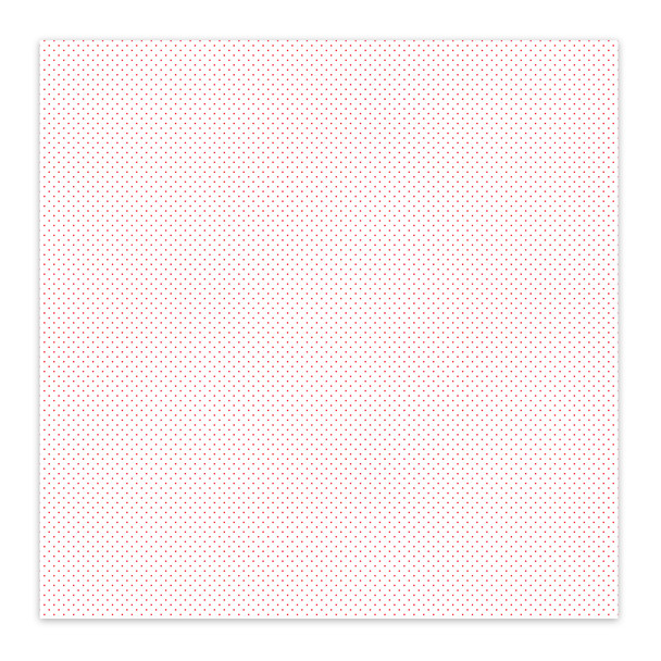 Red Polka Dots 12x12 Scrapbooking Paper