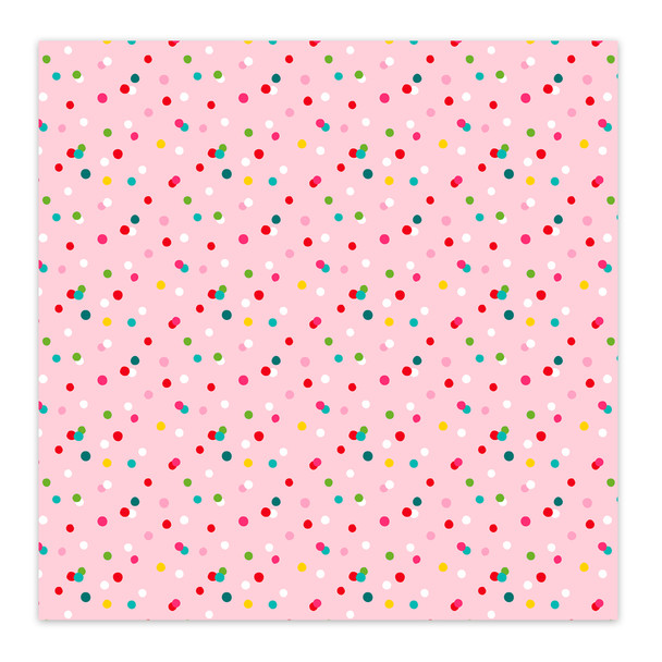 Cupcake Sprinkles 12x12 Scrapbooking Paper