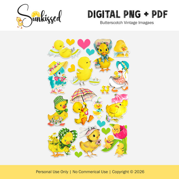 Digital | Butterscotch Ephemera