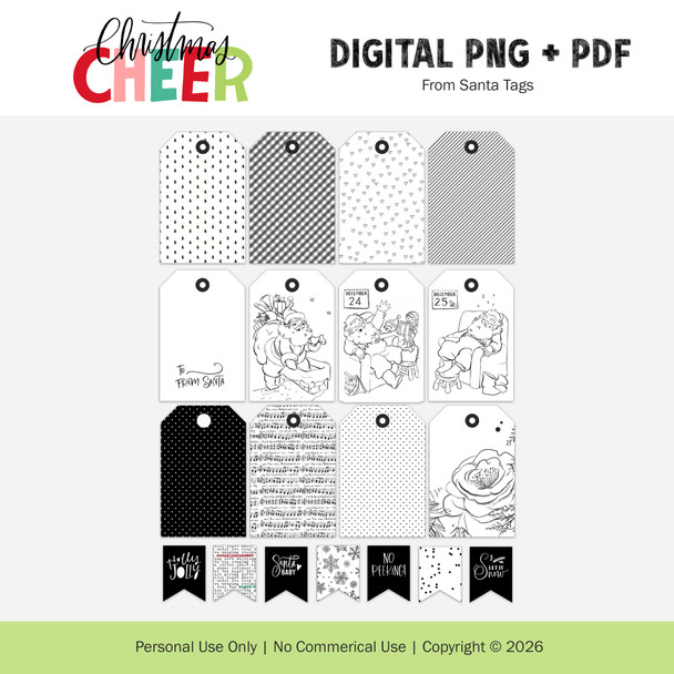 Digital | From Santa Tags