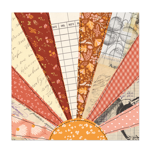 Paper | Autumn Sunset 12x12 Single Sided