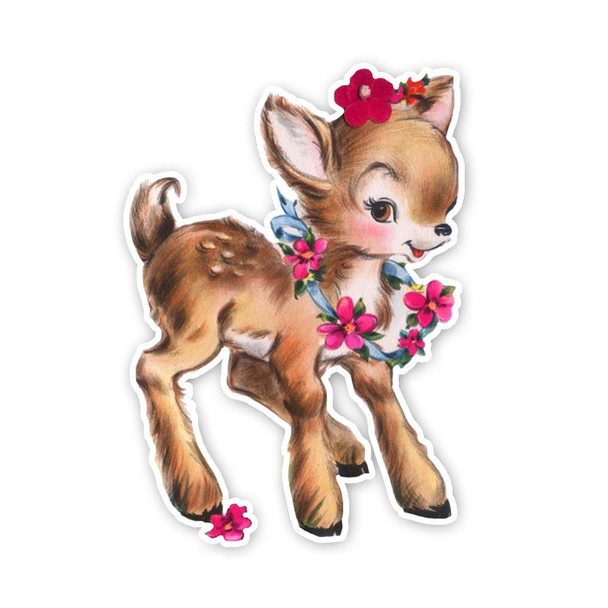 Vintage Die-cut | Clara Deer