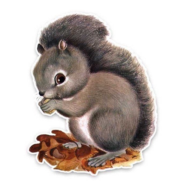 Vintage Die-Cut | Ripley Squirrel