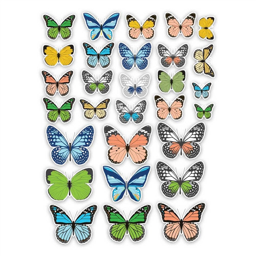 4859a Fritillary Butterfly 70c Imperf Single Stamp w/ Plate # UR No Die  Cuts