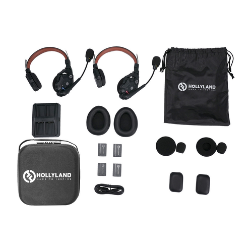 Solidcom C1 Pro-2S (2-person Noise Cancelling Headset Intercom) - Noise-Cancelling Team Communication
