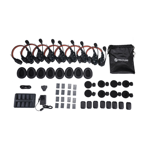 Solidcom C1 Pro-8S (8-person Noise Cancelling Headset Intercom) Main SKU - Noise-Cancelling Team Communication