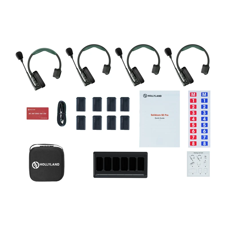 Solidcom SE vs SE 2 vs SE Pro: Which Hollyland Headset Intercom Is Right for a Small Crew?
