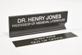 Engraved Acrylic Office Door Sign with Removable Insert to Show Availability