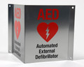 Double Sided AED Sign